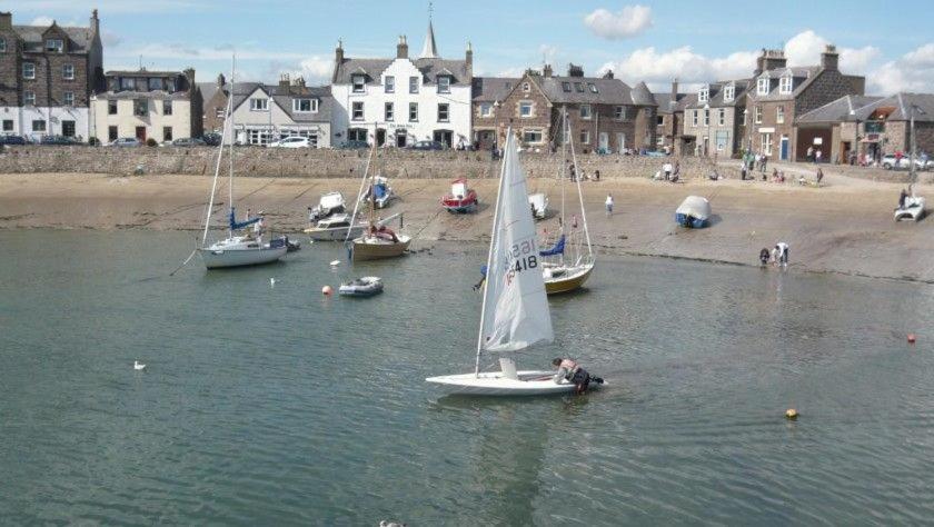 Stonehaven Ground Floor Home With A Spectacular Harbour View. Exterior foto